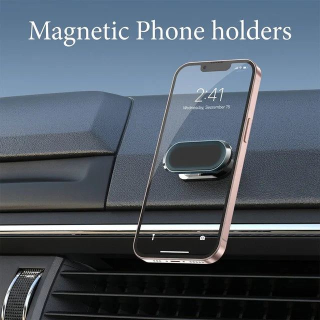 Magnetic Car Phone & Tablet Mounts – Adjustable 360° Rotating Suction Cup Holders