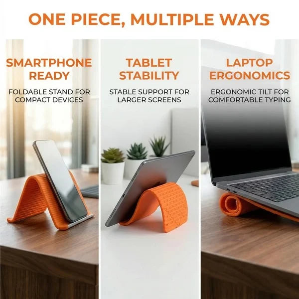 Flexible Silicone Phone & Tablet Stand