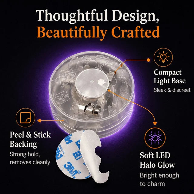Halloween LED Silhouette Wall Light Stickers