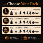 Halloween LED Silhouette Wall Light Stickers