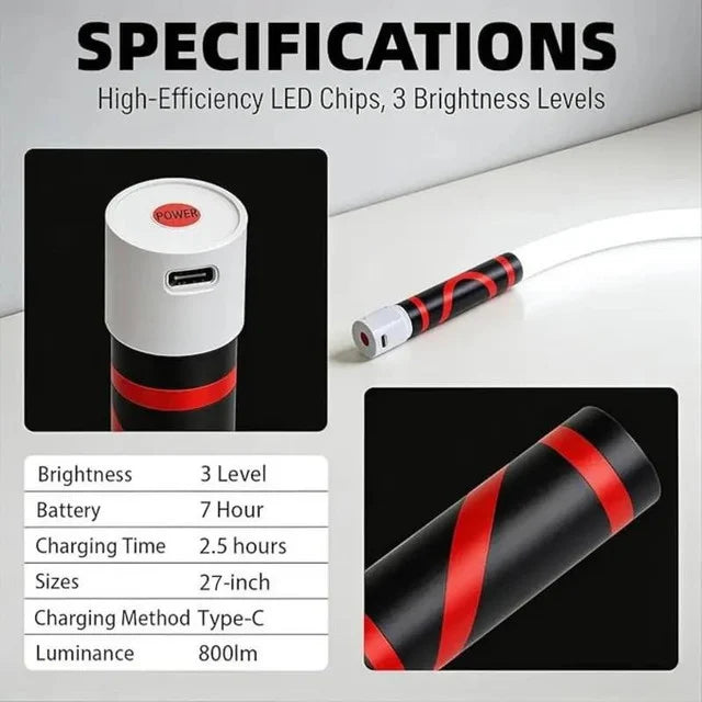 27" Bendable LED Flashlight Stick
