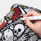 Halloween Washable Coloring Blanket – Reusable Creative Fun for Kids & Family