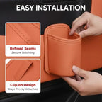 Leather Car Door Cup Holder – 3-in-1 Drink Holder, Storage Organizer & Mini Car Bin