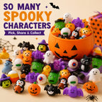 30PCS Halloween Mochi Squishy Toys
