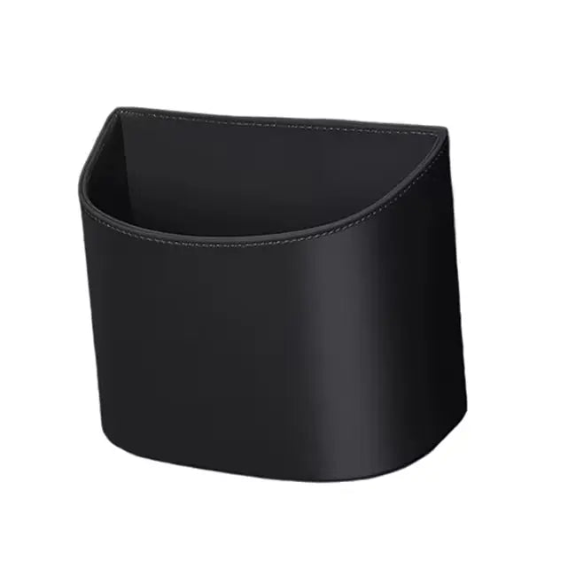 Leather Car Door Cup Holder – 3-in-1 Drink Holder, Storage Organizer & Mini Car Bin