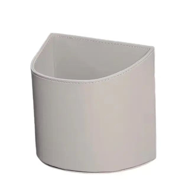 Leather Car Door Cup Holder – 3-in-1 Drink Holder, Storage Organizer & Mini Car Bin